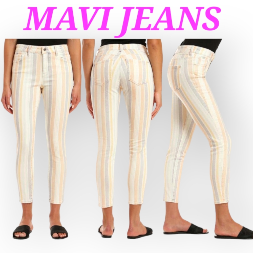 MAVI JEANS Tess High Waist Ankle Skinny Jeans